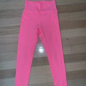 Leggings hot pink neon
